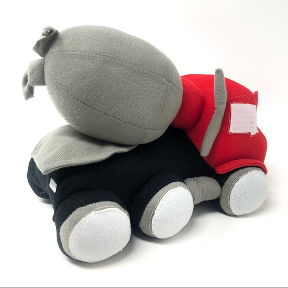 Set of 3 School Bus, Cement Truck & Garbage Truck Soft Plush 10” - Picture 7 of 10